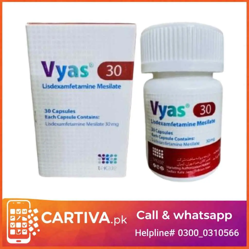 Vyas 30mg Tablets in Pakistan