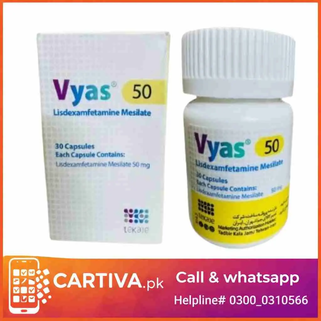 Vyas 50mg Price in Pakistan