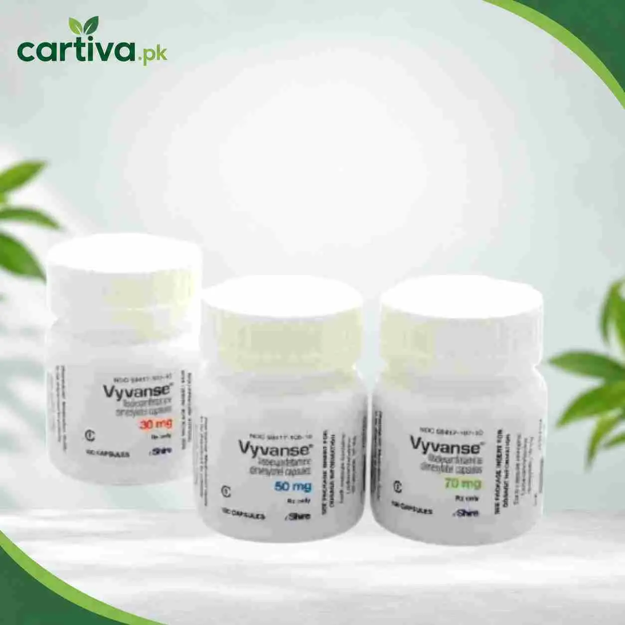 Vyvanse (Lisdexamfetamine) Prescription Capsules in Pakistan