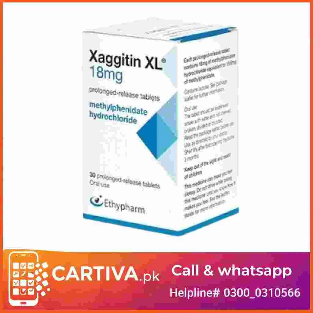Xaggitin XL 18mg Tablets Price in Pakistan